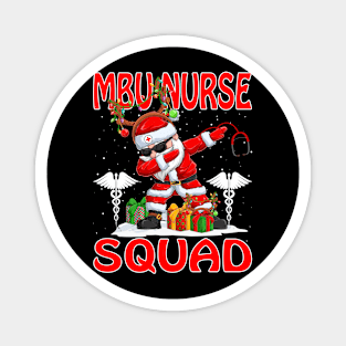 Christmas Mbu Nurse Squad Reindeer Pajama Dabing Santa Magnet